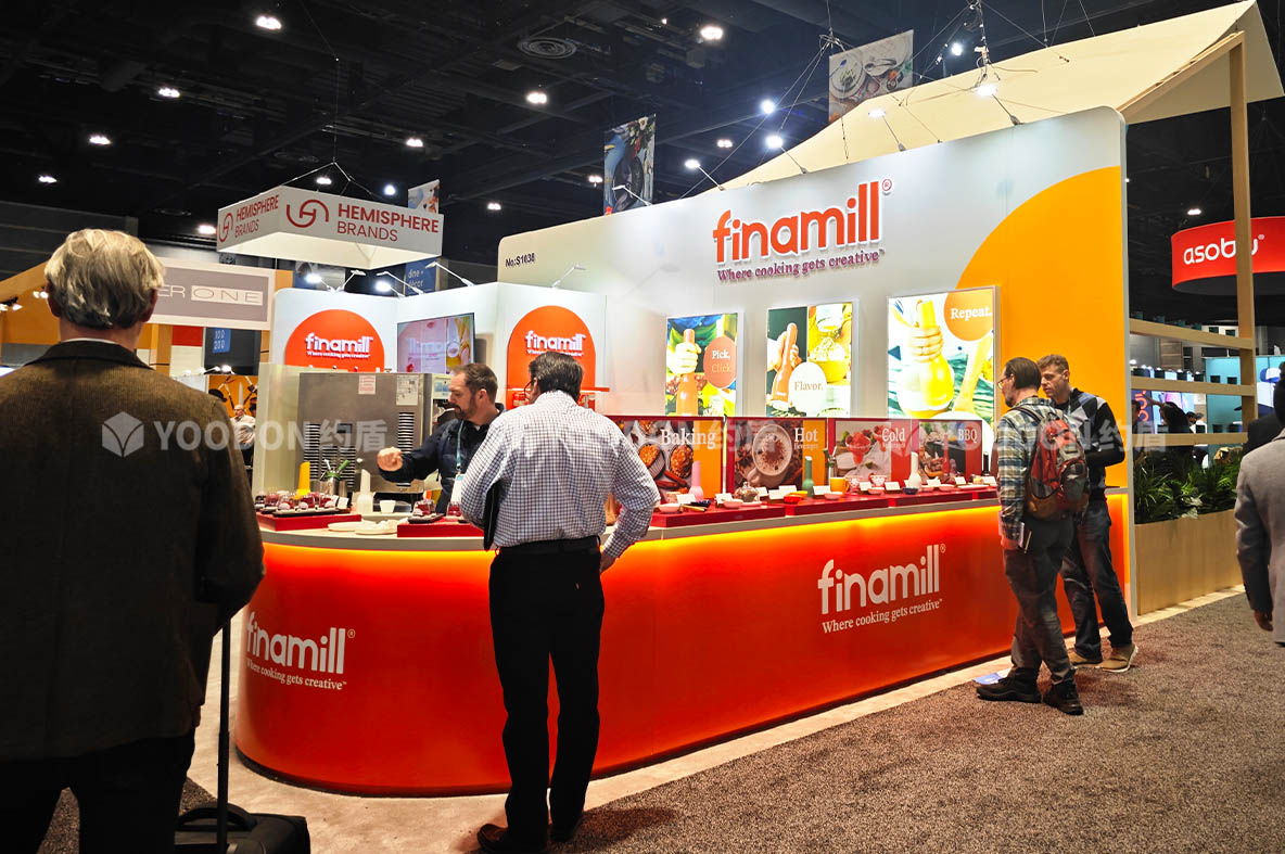 美國展臺(tái)搭建